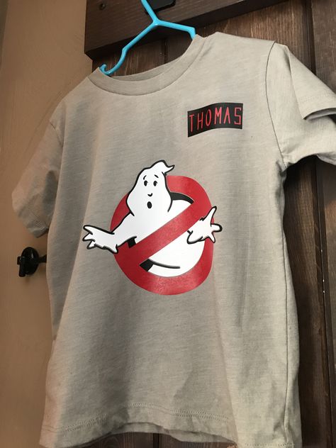 Ghostbusters Tshirt, Personalized Tee Shirts, Galaxy Design, Kids Graphic Tees, Baby Brother, Ghostbusters, Name Tag, Tee Shirt, Top Shirt