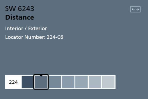 Steel Blue Paint Color Sherwin Williams, Distance Blue Sherwin Williams, Sherwin Williams Paint Colors 2022 Blue, Sherwin Williams Distance Paint, Blue Grey Exterior House Colors Sherwin Williams, Dark Blue Gray Paint Colors Sherwin Williams, Blue Accent Wall Sherwin Williams, Sherwin Williams Steel Blue, Denim Blue Paint Sherwin Williams