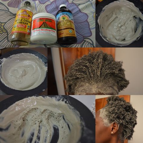 DIY: Bentonite Clay Hair Mask – Black Zulu Bentonite Clay Hair Mask, Bentonite Clay Hair, Clay Mask Recipe, Clay Hair Mask, Aztec Clay Mask, Aztec Clay, Bentonite Clay Mask, Hair Mask Recipe, Clay Hair