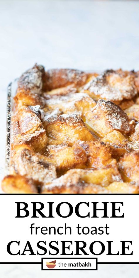 French Toast Bread Pudding Casserole, Brioche Bread Recipe Ideas, Food Dolls French Toast, Overnight French Toast Casserole With Brioche Bread, Bread Pudding French Toast Casserole, Just Egg French Toast, Vanilla Brioche French Toast, Vanilla Pudding French Toast, Baked French Toast With Brioche Bread