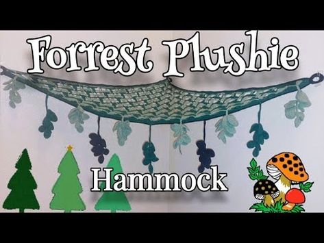 How To Crochet Hammock for Amigurumi Plushies Stuffies - YouTube Crochet Corner Toy Hammock Free Pattern, Crochet Hammock Pattern Free, Crochet Containers, Crochet Hammock, Stuffed Animal Hammock, Amigurumi Plushies, Toy Hammock, Pattern Free, How To Crochet