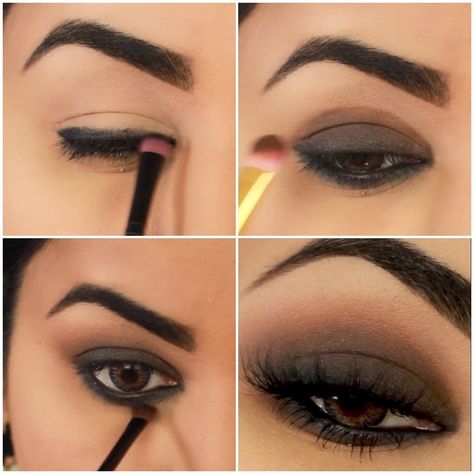 Metdaan Makeup, Daytime Smokey Eye, Easy Smokey Eye, Smokey Eye Easy, Eyeshadow Ideas, Mary Kay Business, Red Makeup, Makeup Tutorials, Makeup Eyeliner