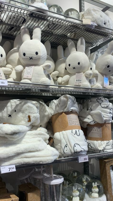 Miffy Products, Miffy Items, Miffy Collection, Miffy Stuff, Miffy Aesthetic, Cute Plushies, Mia 3, Cute Stuffed Animals, Cute Plush