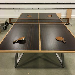 Wood Ping Pong Table, Custom Pool Table, T Table, Custom Pool Tables, Tv Rum, Board Game Cafe, Entertainment Rooms, Table Tennis Table, Game Cafe