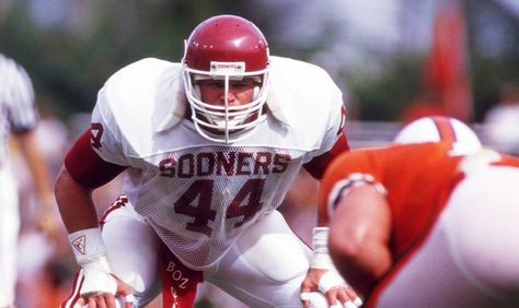 Ex-Oklahoma LB Brian Bosworth: NIL 'Brings Distraction, Dark Money' to College Football. Former Sooners great acknowledges that it wouldn't have been a good thing if he had been allowed to broker his own endorsements as a college student. Brian Bosworth, Ou Sooners Football, Sooner Football, Sooners Football, Football Pads, Oklahoma Sooners Football, Ole Miss Football, College Football Players, Ou Football