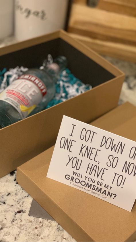 Asking Someone To Be Your Groomsman, Groom Party Proposal Ideas, Beer Groomsmen Proposal, Ice Groomsmen Proposal, Smirnoff Ice Groomsmen Proposal, Will You Be My Groomsmen Ideas, Groomsmen Gifts From Bride, Groomsman Proposal Simple, Groomsmen Proposal Country