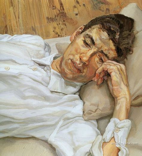 Lucian Freud Lucian Freud Paintings, Lucien Freud, Lucian Freud, Amedeo Modigliani, Artists And Models, Contemporary Portrait, David Hockney, Sigmund Freud, A Level Art