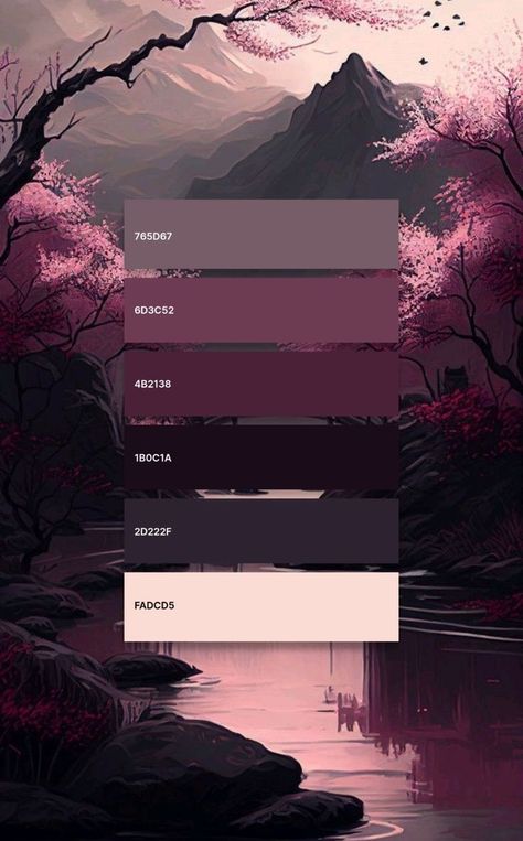 Flat Color Palette, Color Knowledge, الفن الرقمي, Website Color Palette, Color Design Inspiration, Hex Color Palette, Color Palette Challenge, Fotografi Vintage, Hex Color