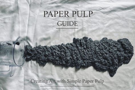 Pulp Paper Art, Paper Pulp Recipe, Paper Clay Sculpture, Paper Mache Wall Art, Liquid Paper, Newspaper Crafts Diy, Waste Art, Pulp Paper, Recipe Paper