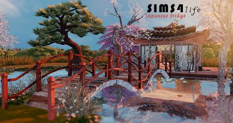 ✿Roli Cannoli CC Findz Corner✿ — sims41ife: Japanese bridge DOWNLOAD (ea) :D Japanese Bridge, Sims Packs, Sims 4 Body Mods, Sims Building, Sims Games, Sims4 Clothes, Los Sims, Sims 1, Sims4 Cc