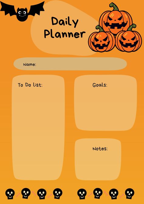 Halloween day planner Ipad Templates, Bujo Journal, Halloween Planner, Random Products, Planner Notes, Halloween Wallpapers, Planner Layouts, Notebook Cover Design, Paint Water