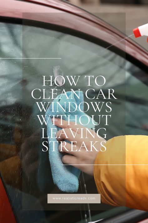 Learning how to clean car windows without streaks isn't hard, and you may already have some of these supplies. Plus, it's just as important to learn how to clean car windows inside for optimal visibility. If you're ready to learn how to get your car windows looking sparkling new, then read on to this blog post for step-by-step instructions. How To Clean Car Windows Inside, How To Clean Car Windows, Car Window Cleaning Tips, Streak Free Car Windows, Best Way To Clean Car Windows, Cleaning Car Windows Inside, How To Clean Car Windows Without Streaks, Clean Car Windows Inside, Clean Windows Without Streaks