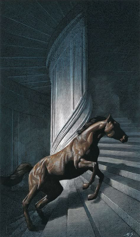 Mark Summers Mark Summers, Arte Peculiar, Tableau Art, Arte Inspo, Arte Fantasy, Sketch Ideas, Horse Art, Art And Illustration, Surreal Art