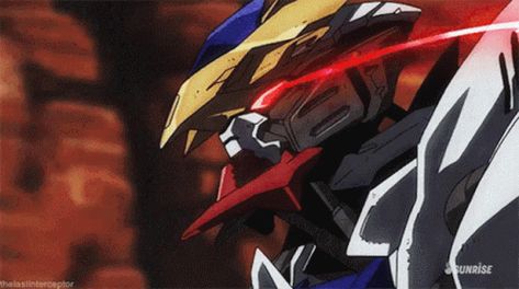 Barbatos Gundam GIF - Barbatos Gundam - Discover & Share GIFs Gundam Gif, Barbatos Gundam, Mecha Gundam, Jacksepticeye Fan Art, Gundam Mecha, Gundam Ibo, Gundam Barbatos, Terror In Resonance, Gundam Iron Blooded Orphans