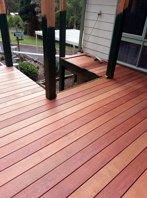 When it comes to creating a stunning outdoor space, choosing the right decking material is of utmost importance. The decking material not only impacts the overall aesthetics but also determines the deck's durability, maintenance requirements, and overall cost. Among the various options available, Merbau timber stands out as a popular choice for its unique characteristics. Merbau Decking, Deck Projects, Timber Deck, Deck Boards, Bridge Design, Outdoor Retreat, Building A Deck, Outdoor Deck, Outdoor Settings