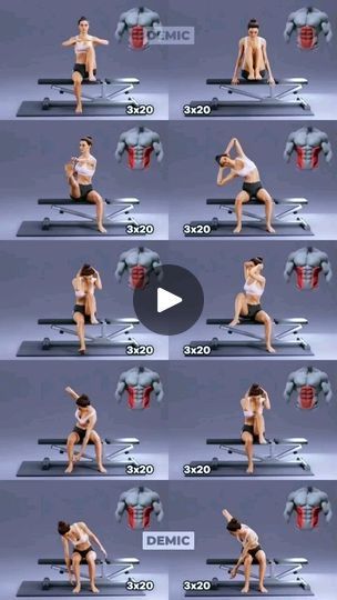 Best Stomach Exercises, Core Workout Routine, Chair Workout, Stomach Exercises, Stepper Workout, Abs Exercise, Abs Workouts, Lower Belly Workout, Chair Exercises