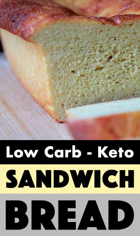 This is the best low carb loaf of bread that you can make. It's a yeast leavened white bread with only 5g net carbs per slice. Pure sandwich gold. Low Carb Yeast Bread Recipes, Keto Yeast Bread Recipes, Homemade Keto Bread, Eggwhite Keto Bread, 90 Second Keto Bread Coconut Flour, Protein Sandwich, Oat Bread Recipe, Yeast Bread Rolls, 90 Second Keto Bread