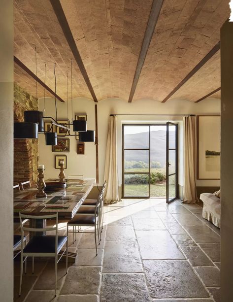 Tuscan Farmhouse, English Interior, Stone Farmhouse, Dutch House, Italian Home, House Of Beauty, Farmhouse House, Timber House, French Interior