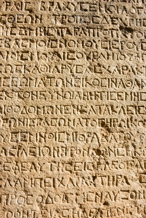 Greek Writing, Ancient Greece Aesthetic, Cave Temple, Eastern Turkey, Ancient Writing, Western Asia, Greek Myths, Ancient Greece, Ancient History