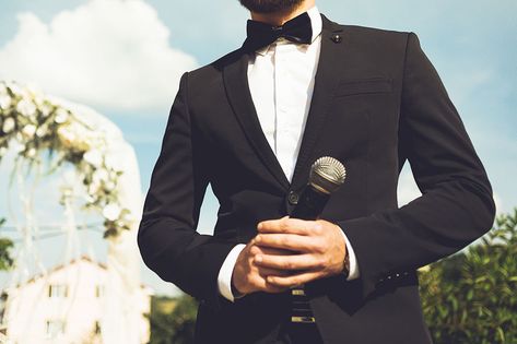 Weddings may have modernised over the years, but certain traditions still hold their appeal. If you’re one of the many couples looking to tie the […] The post Toastmaster – How Much, and Do I Really Need One? appeared first on Wedinspire. Best Man Speech Examples, Groom Wedding Speech, Groom Speech Examples, Wedding Emcee, Wedding Mc, Bride Speech, Groom's Speech, Wedding Toast, Couple Tattoos Unique