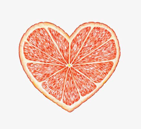 Orange Clipart, Orange Png, Fruit Hearts, Valentines Illustration, Heart Illustration, Fruit Illustration, Fruit Painting, Graphic Design Background Templates, Art Party