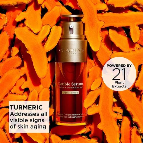 Clarins Clarins Double Serum, Younger Skin, Theobroma Cacao, Anti Aging Serum, Light Texture, Reduce Wrinkles, Eye Care, Radiant Skin, Aging Skin