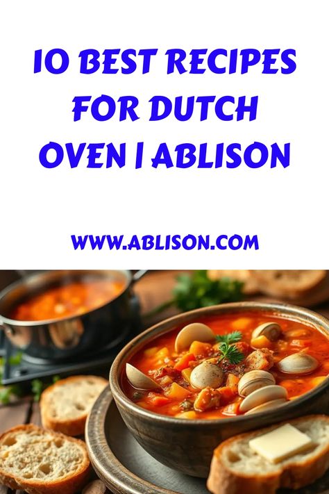 10 best recipes for Dutch oven dishes with ablish culinary inspirations on ablison.com. Fall Dutch Oven Recipes, Recipes For Dutch Oven, Best Dutch Oven Recipes, Dutch Oven Soup Recipes, Easy Dutch Oven Recipes, Lamb Korma, Classic Beef Stew, Best Dutch Oven, Dutch Oven Recipes