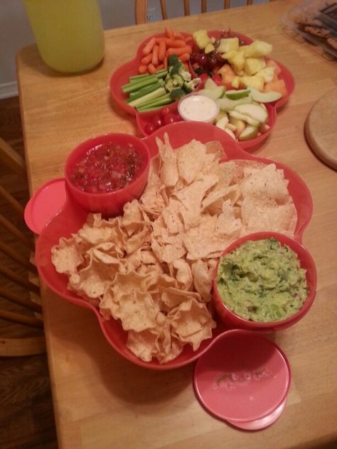 Mermaid Party Food Ideas, Mermaid Party Food, Tupperware Party, Tupperware Recipes, Date Night At Home, Chip And Dip Bowl, Night At Home, Dip Bowl, Party Food Ideas