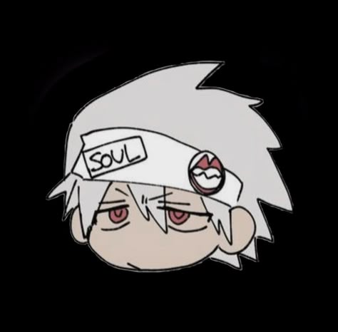 Soul Evans, Soul Eater, Anime Character, Grey, Red, Hair, Anime, White