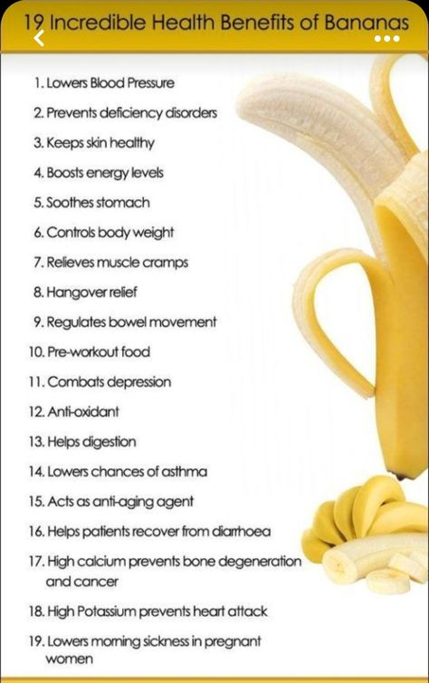 Health Benefits Of Bananas, Benefits Of Eating Bananas, Benefits Of Bananas, Cooking Bananas, Banana Health Benefits, Easy Food Recipes, Banana Benefits, Fruit Health Benefits, Pre Workout Food