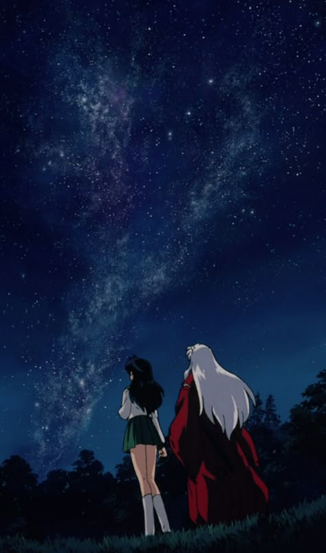 Inuyasha Funny, Seshomaru Y Rin, Inuyasha Fan Art, Kagome And Inuyasha, Iphone Wallpaper Hipster, Love Animation Wallpaper, Anime Cover Photo, Pinturas Disney, Old Anime