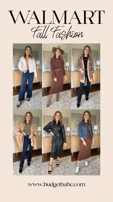 Walmart Finds for Fall Walmart Fashion Finds, Walmart Outfits Fall 2024, Walmart Fall Outfits, Walmart Outfits, Midi Sweater Skirt, Walmart Fashion, Leopard Cardigan, Walmart Finds, Sweater Season