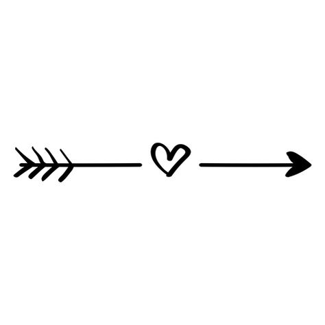 Heart and arrow sticker #AD , #AFFILIATE, #AD, #sticker, #arrow, #Heart Theme Dividers Instagram, Theme Divider, Arrow Icon, Aesthetic Heart, Arrow Drawing, Wedding Plan, Tattoo Set, Mini Drawings, Cute Easy Drawings