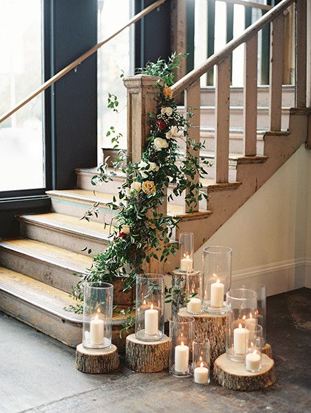 A quick and inexpensive way to add romantic ambiance to your wedding day decor! - Repinned by The Rose Bud Flowers and Gifts Interior Boho, Rustic Wedding Decorations, Deco Champetre, South Carolina Wedding, Martha Stewart Weddings, Deco Floral, Reggio Emilia, Diy Wedding Decorations, Romantic Weddings