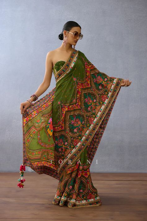 Explore Modern Designer Sarees Online | Shop Now – Torani India Celebrity Closet, Indian Designer Sarees, Jacket Cape, Designer Sarees Online, Organza Saree, Indian Designer, Designer Sarees, Saree Blouse Designs, Indian Design