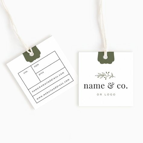 Price Tags With Logo Hang Tags Custom Product Labels Clothing Labels - Etsy Price Tag Design, Labels Clothing, Custom Clothing Labels, Product Labels, Decorative Tape, Start Ups, Clothing Tags, Macrame Projects, Tag Design