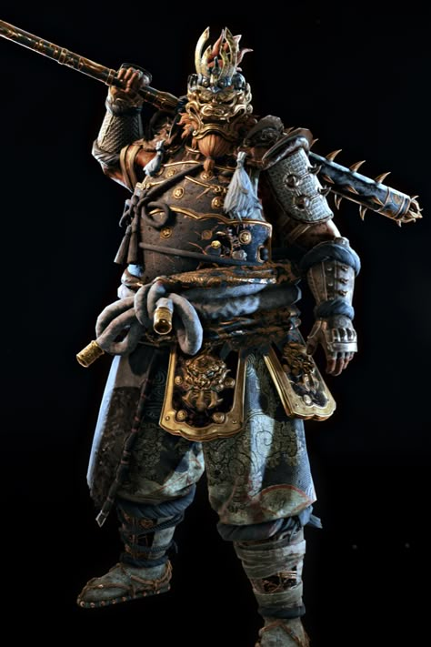 Shugoki Art, Shugoki For Honor, For Honor Armor, For Honor Samurai, Samurai Game, Ching Shih, Samurai Games, Japanese Armor, Viking Village