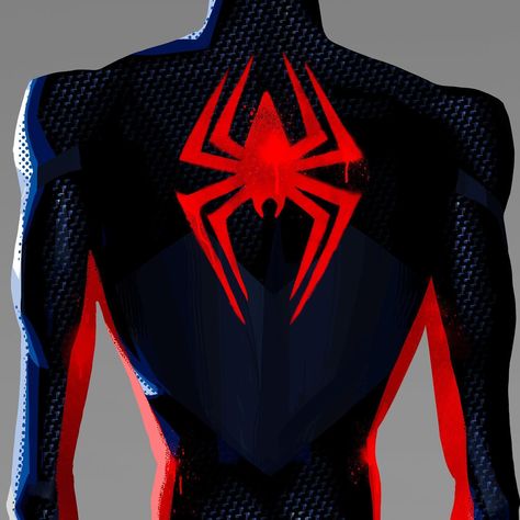 Will Coyner en Instagram: “Miles' character paint for his suit. Similar textures from the first film, carbon fiber etc. But he's had time to construct a newer, more…” Suit Texture, First Spiderman, Marvel Concept Art, Silver Age Comic Books, Miles Spiderman, Spiderman Suits, Young Johnny Depp, Miles Morales Spiderman, Steve Ditko