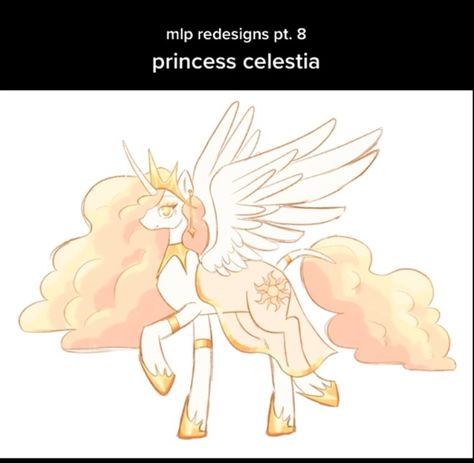 Princess Celestia Redesign, Mlp Celestia Redesign, Mlp Luna Redesign, Celestia Redesign, Mlp Oc, Stars Align, Princess Celestia, Mlp My Little Pony, Random Art