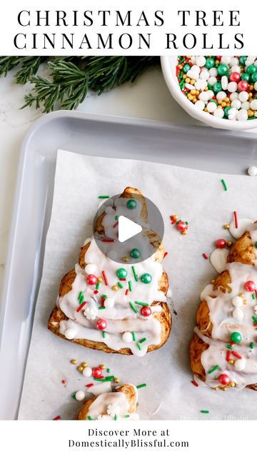 Giustina | DIYs • Recipes • Home Inspiration on Instagram: "Like + Comment “Rolls23” to instantly get the links & recipe in your DM.

These Christmas Tree Cinnamon Rolls are a crazy easy last-minute recipe to make for Christmas breakfast or brunch.

But I must admit, we had to make these twice since I messed up the first time because I didn’t listen to Roger’s advice.

On the upside, we *had* to make and eat these twice. So it ended up being a happy mistake.

So here is what I did wrong the first time, I didn’t squish the tree-shaped cinnamon rolls enough before baking them.

Then when they baked they expanded and didn’t hold their tree shape.

Then I over-frosted them (which is normally great, because I love cinnamon roll frosting) and put too many sprinkles on them, so they looked like a Cinnamon Roll Christmas Trees, Christmas Tree Crescent Rolls, Cinnamon Roll Tree, Cinnamon Rolls Christmas Tree, Christmas Tree Rolls, Cinnamon Roll Christmas Tree, Christmas Tree Cinnamon Rolls, Christmas Cinnamon Rolls, Christmas Diy Snacks