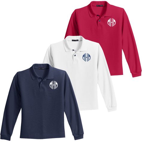 Monogrammed christmas shirts