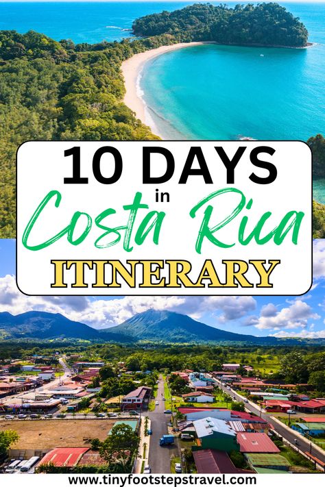 The ultimate 10 days in Costa Rica itinerary. Here you will find where to go, what to do, the best places to stay, and more. Places In Costa Rica, Costa Rica Itinerary 10 Days, Costa Rica Itinerary, Belize Vacation, Costa Rican Food, Costa Rica Travel Guide, Belize Vacations, 2024 Travel, Arenal Volcano