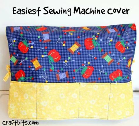 Sewing Machine Cover Diy, Sewing Machine Cover Pattern, Sewing Machine Covers, Sew Machine, Sewing Machines Best, Trendy Sewing Projects, Best Sewing Machine, Machines Fabric, Bag Tutorials