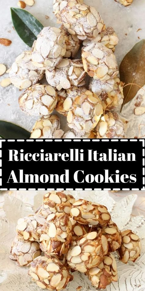 Italian Almond Macaroons, Soft Ricotta Almond Bliss Cookies, Italian Almond Horn Cookies, Italian Almond Crescent Cookies, Almond Torte Cookies, Italian Almond Ricotta Cookies, Classic Italian Cookies, Recipes With Sliced Almonds, Italian Almond Paste Cookies