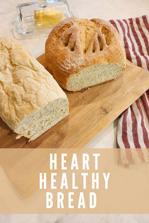 heart healthy sandwich and artisan bread Heart Healthy Bread, Healthy Bread Recipe, Timothy Bible, Bread Machine Recipes Healthy, Healthy Homemade Bread, Heart Healthy Snacks, Healthy Bread Recipes, Whole Grain Flour, Healthy Sandwiches