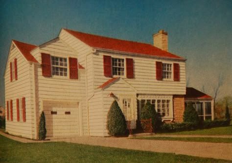 50s Home, 50s House, 60s House, 1960s House, 50s Design, 1950s House, Suburban House, Word Count, Vintage Room