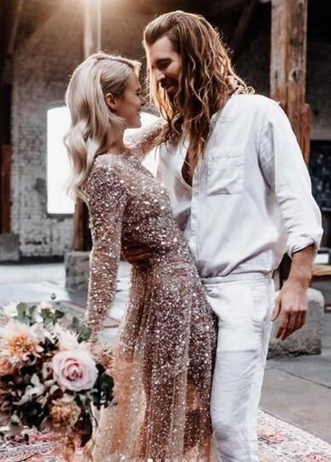 V Back Bling Bling Bohemian Wedding Dresses Illusion Sexy Luxury A Lin – TANYA BRIDAL Sequin Lace Wedding Dress, Wedding Dress Sequin, Cheap Wedding Dresses, Backless Wedding, Illusion Dress, Scoop Neck Long Sleeve, Bohemian Wedding Dresses, Champagne Wedding, Backless Wedding Dress