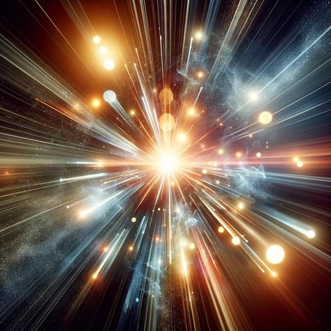 Photo cosmic light explosion in space | Premium Photo #Freepik #photo Light Explosion, In Space, Premium Photo, Graphic Resources