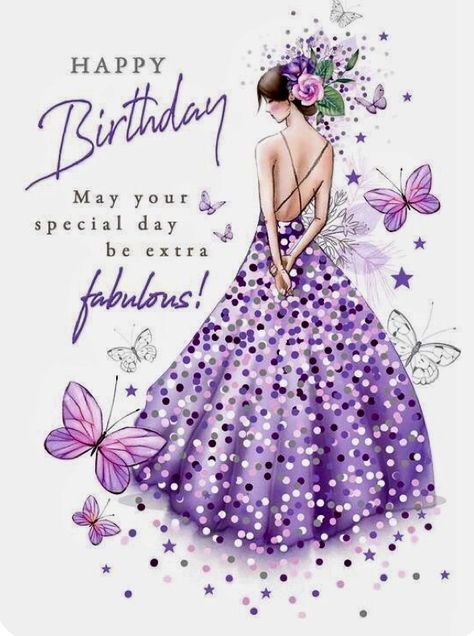 Pretty Happy Birthday Images, Lady Birthday Wishes, Birthday Card For Lady, Happy Birthday Special Lady, Happy Birthday Butterflies, Happy Birthday Pretty Lady, Free Happy Birthday Images, Happy Birthday Beautiful Friend, Happy Birthday Beautiful Lady