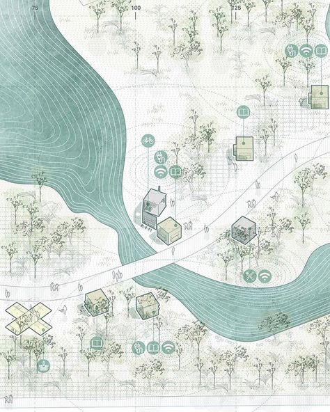 AV Platform - architecture (@av_platform) • Instagram photos and videos Axonometric Diagram Landscape, Landscape Architecture Axonometric, Urban Axonometric, Architecture Axonometric Drawing, Landscape Axonometric, Axonometric Drawing Architecture, Axonometric Architecture, Movement In Architecture, Urban Mapping